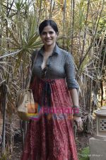 Sona Mohapatra snapped in the latest Myoho collection seen at the recent LIFW in Powai on 24th March 2011 (17).JPG